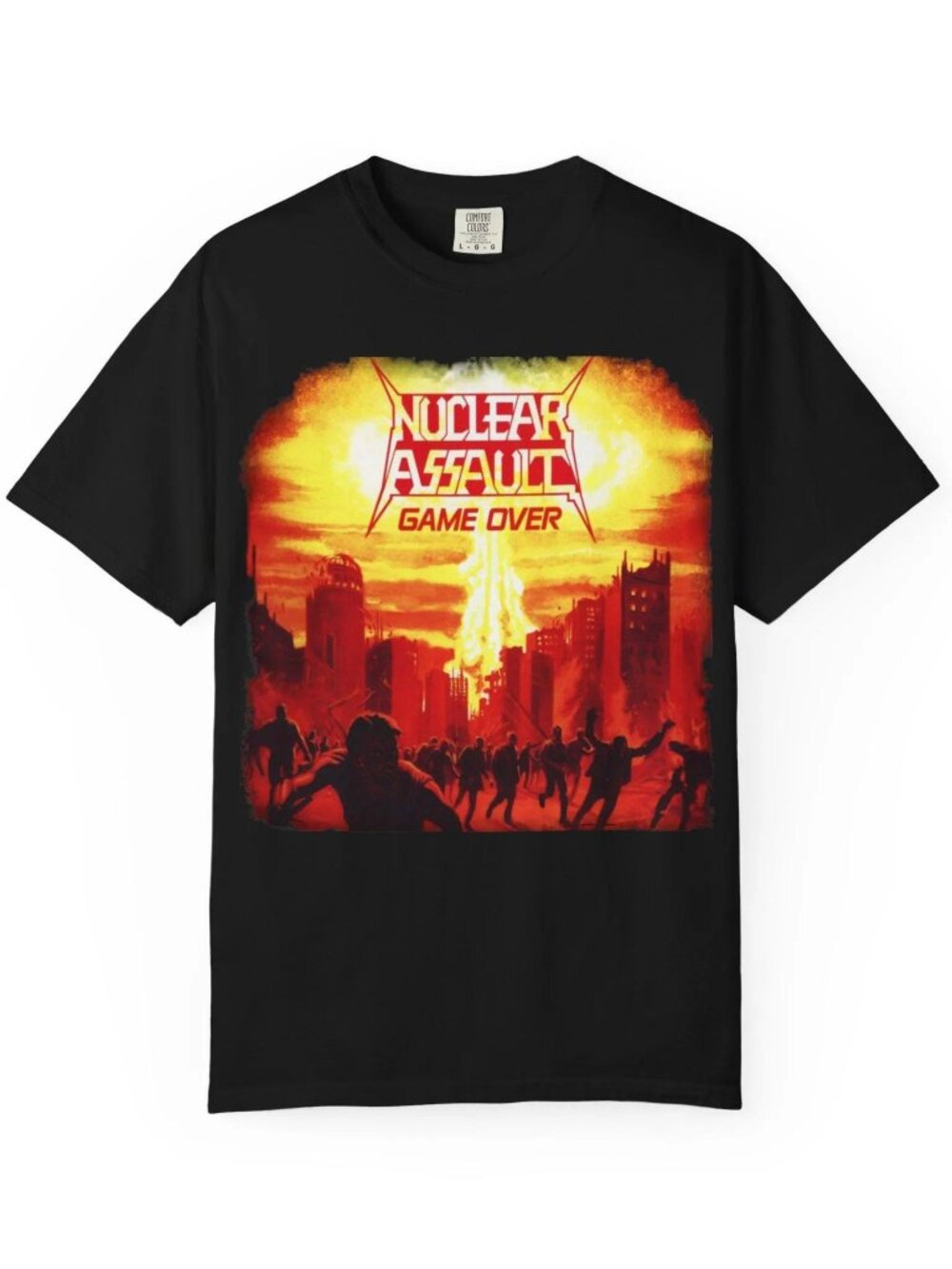 Nuclear Assault Game Over T-Shirt | Thrash metal band tee